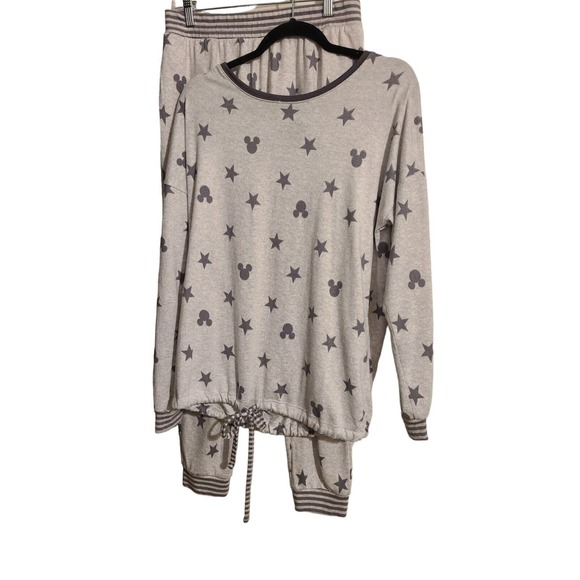 Disney Ladies' Mickey Cozy 2 Piece Pajama Set Women’s‎ Large - Picture 2 of 3